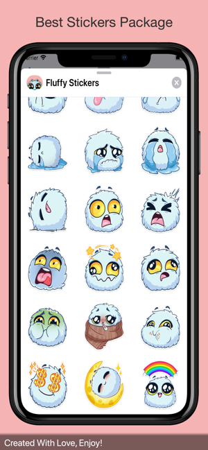 Fluffy Stickers Pack(圖4)-速報App