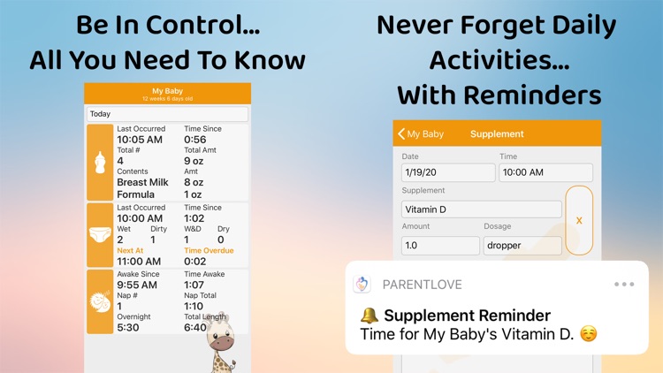 ParentLove: Baby Tracker screenshot-3