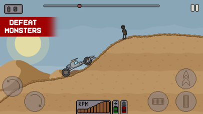 Death Rover: Space Zombie Rush screenshot 2