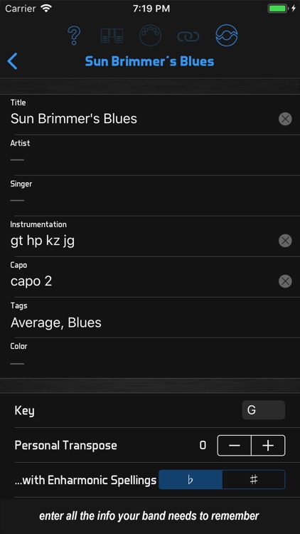 BandHelper