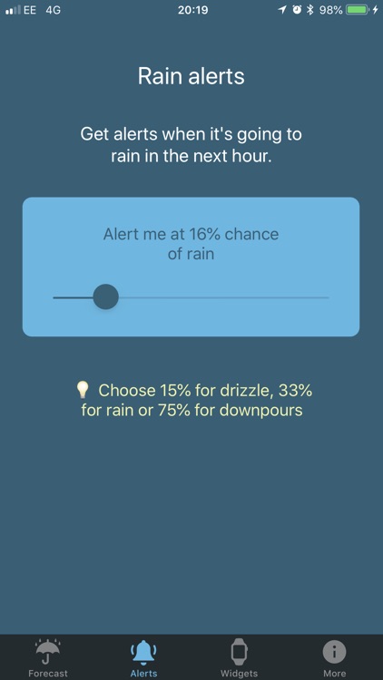 RainFace - Rain Alarms screenshot-2