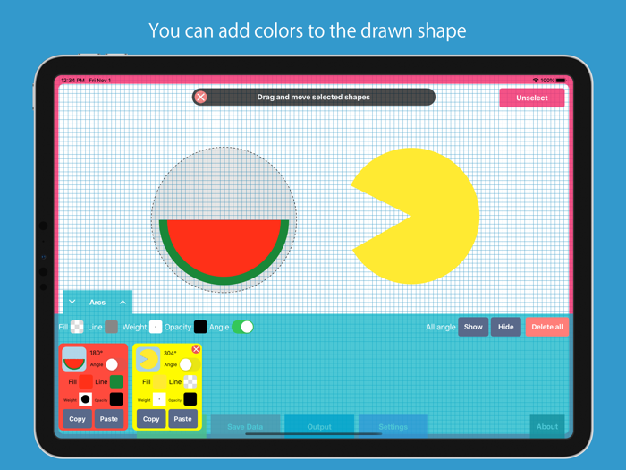 Compass Note - draw circle
