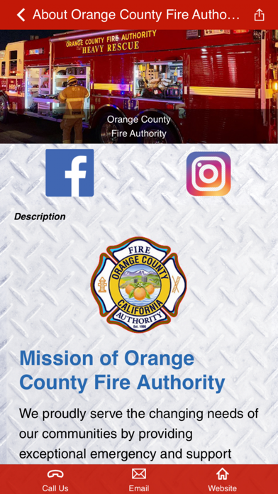 Orange County Fire Authority screenshot 2