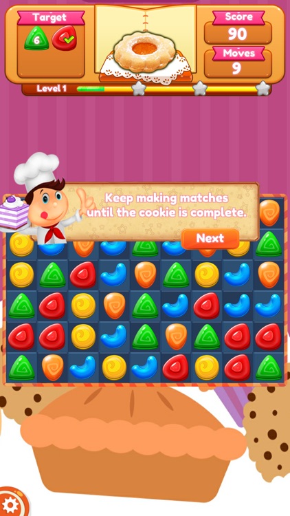 Kitchen-Cookie Jam Blast Mania screenshot-3