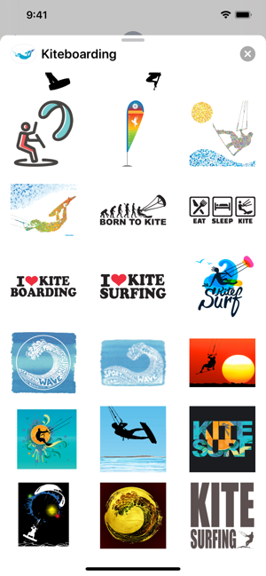 Kiteboarding Stickers(圖2)-速報App