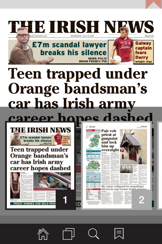 The Irish News Digital Edition screenshot 3