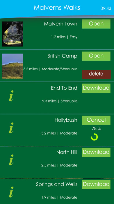 How to cancel & delete MalvernsWalks from iphone & ipad 2