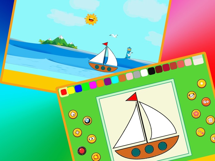 팬더 차량 색칠 ABC