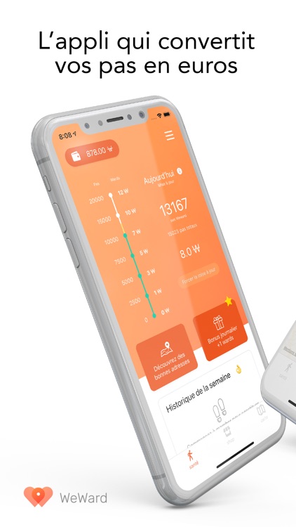 WeWard: Gagnez en marchant