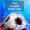 Flag Football Score Card app to keep track of all your Flag football match information