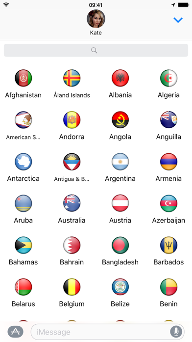 Flags – iMessage Stickers screenshot 3