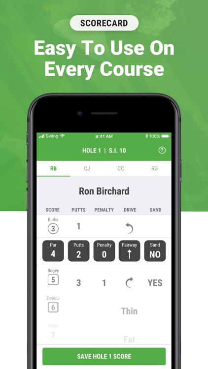 Golf GPS & Scorecard by SwingU screenshot-4