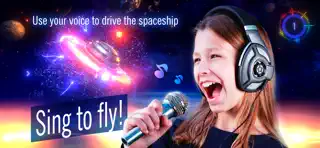 Sing & Fly: Music space game - Screenshot 1