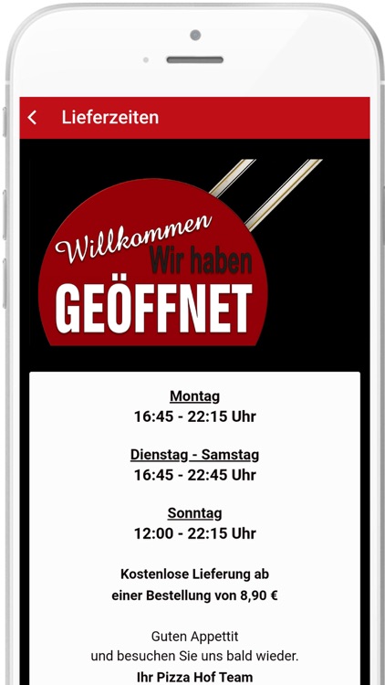 Pizza Hof screenshot-4