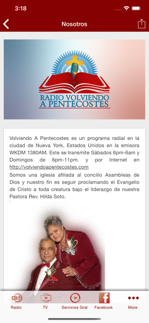 Radio Volviendo a Pentecostés(圖4)-速報App