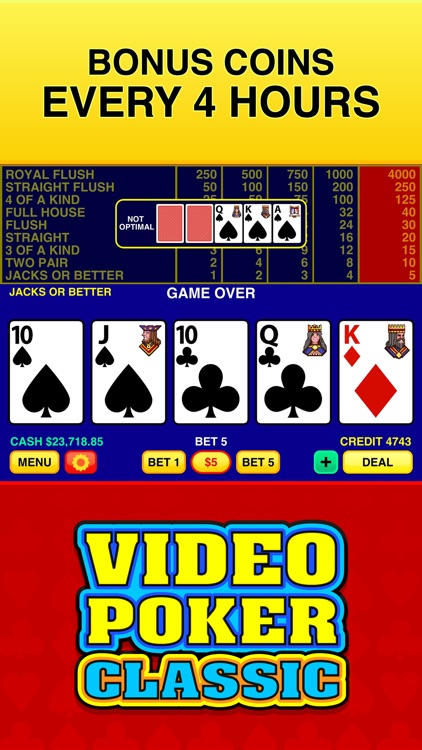 Video Poker Classic - 39 Games screenshot-3