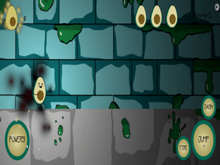 Avocado-Man, game for IOS