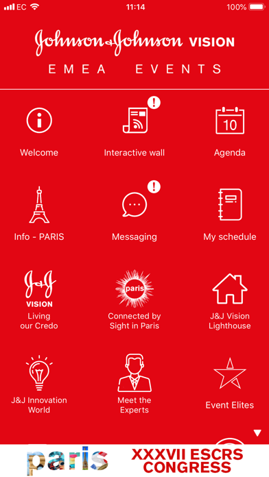 J&J Vision EMEA Events screenshot 3