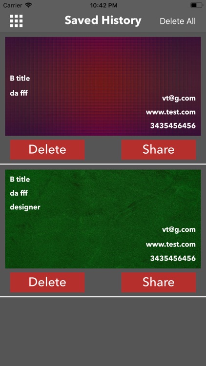 Color BusinessCard Maker screenshot-3