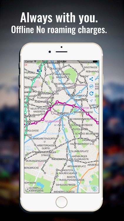 City Transport Map Paphos