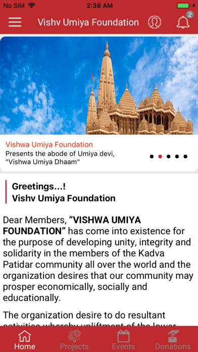 VUF - Vishv Umiya Foundation screenshot 4