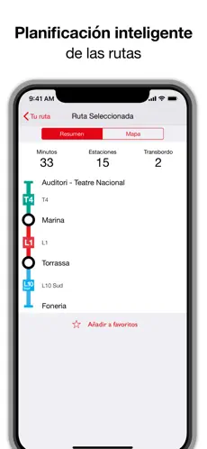 Screenshot 3 Metro de Barcelona de TMB iphone