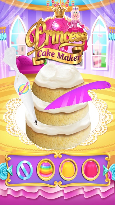 Rainbow Princess Cake Maker screenshot 3