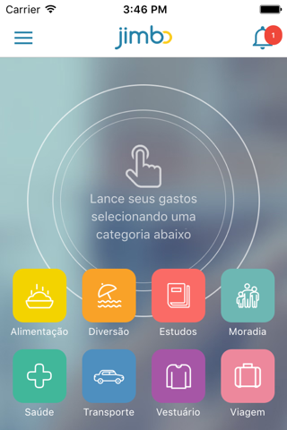 Jimbo - Controle de Despesas screenshot 2