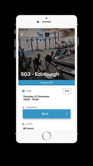 Synergy Group Fitness App screenshot 2