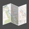 An offline map of the Lake District National Park in England, ideal for hiking, running, mountain biking / cycling