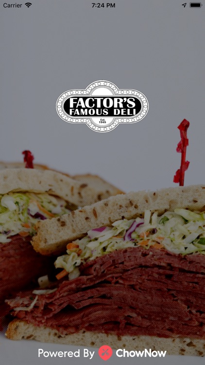 Factor's Famous Deli