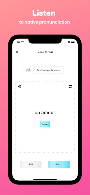 Memorize: Learn French Words(圖6)-速報App