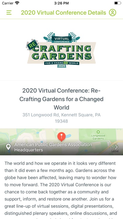 2020 Virtual Garden Conference