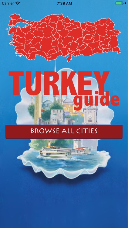 Turkey Guide Map