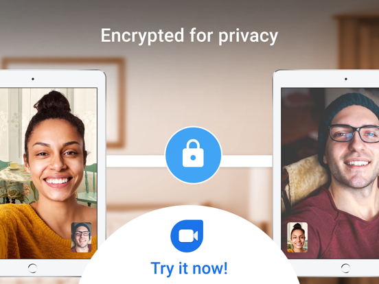 iPad Image of Google Duo
