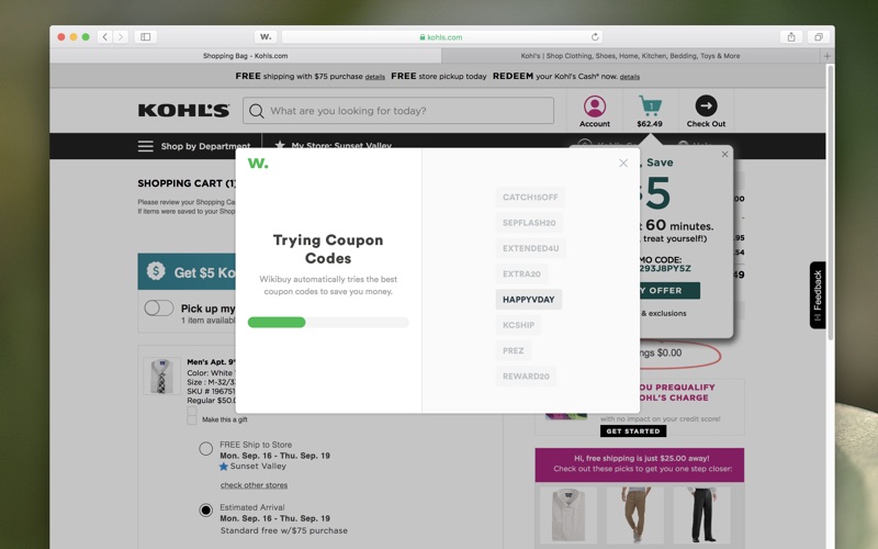 Wikibuy from Capital One - Screenshot 5 Wikibuy from Capital One - Screenshot 5