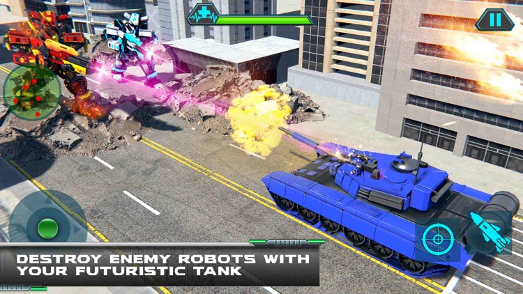 Helicopter Transform Tank War