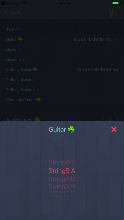 X Guitar Tuner Pro screenshot-3