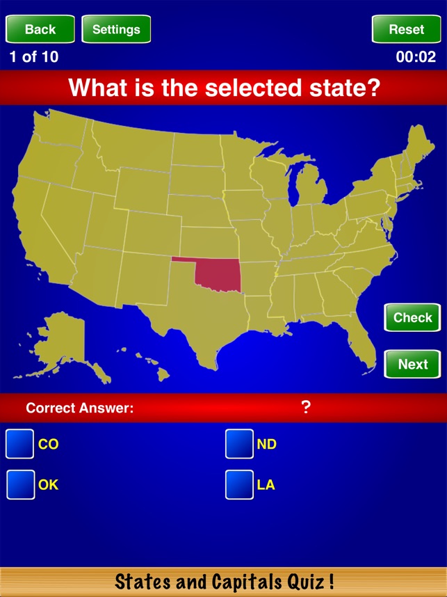 States And Capitals Quiz On The App Store