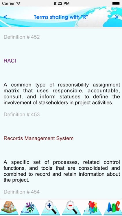 Project Management Terminology screenshot-4