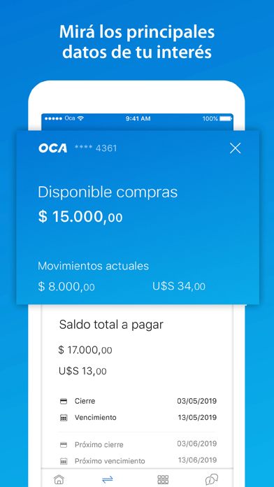 OCA screenshot 3