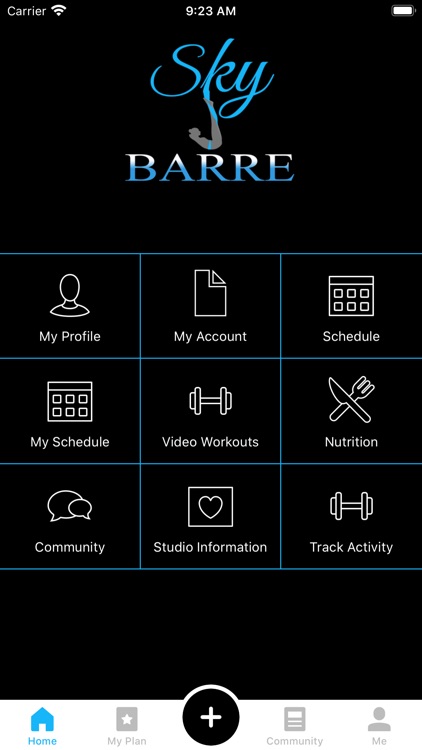 Sky Barre App