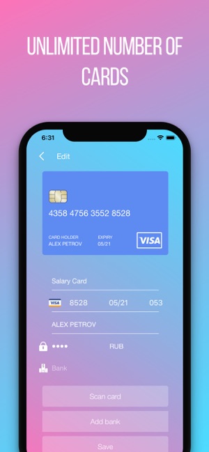 Wallet. Secure bank card safe(圖3)-速報App