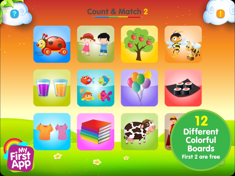 Count & Match 2 Preschool game