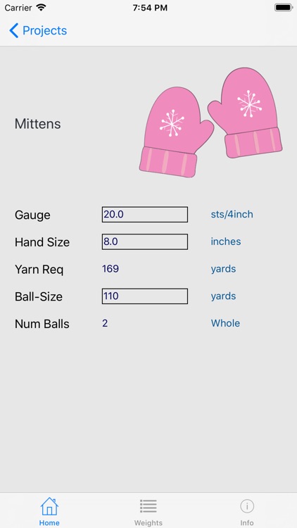 Knitting Yarn Calc Pro screenshot-4