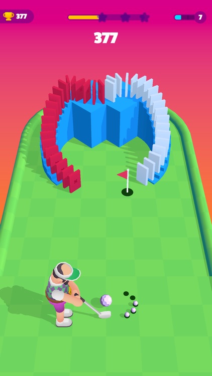 Domino Golf screenshot-3