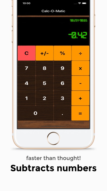 Retro Calc basic calculator