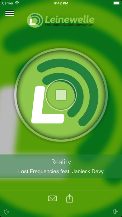 Screenshot #1 pour Radio Leinewelle