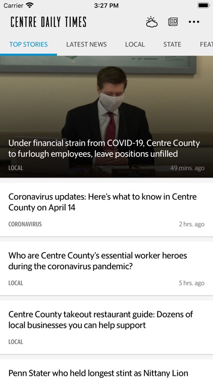 The Centre Daily Times News