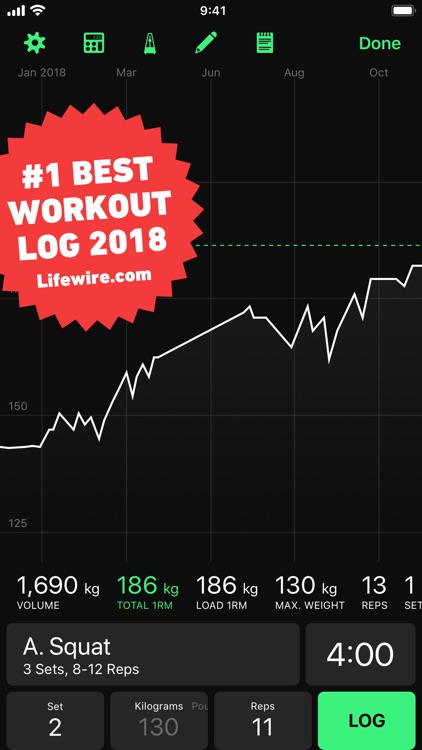 HeavySet - Gym Log screenshot-0